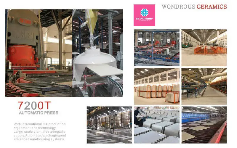 Foshan Wondous Building Materials Co. Ltd là một trong những nhà máy gạch lớn tại Trung Quốc, nổi tiếng với việc sản xuất các loại gạch chất lượng cao phục vụ cho ngành xây dựng và trang trí nội thất.