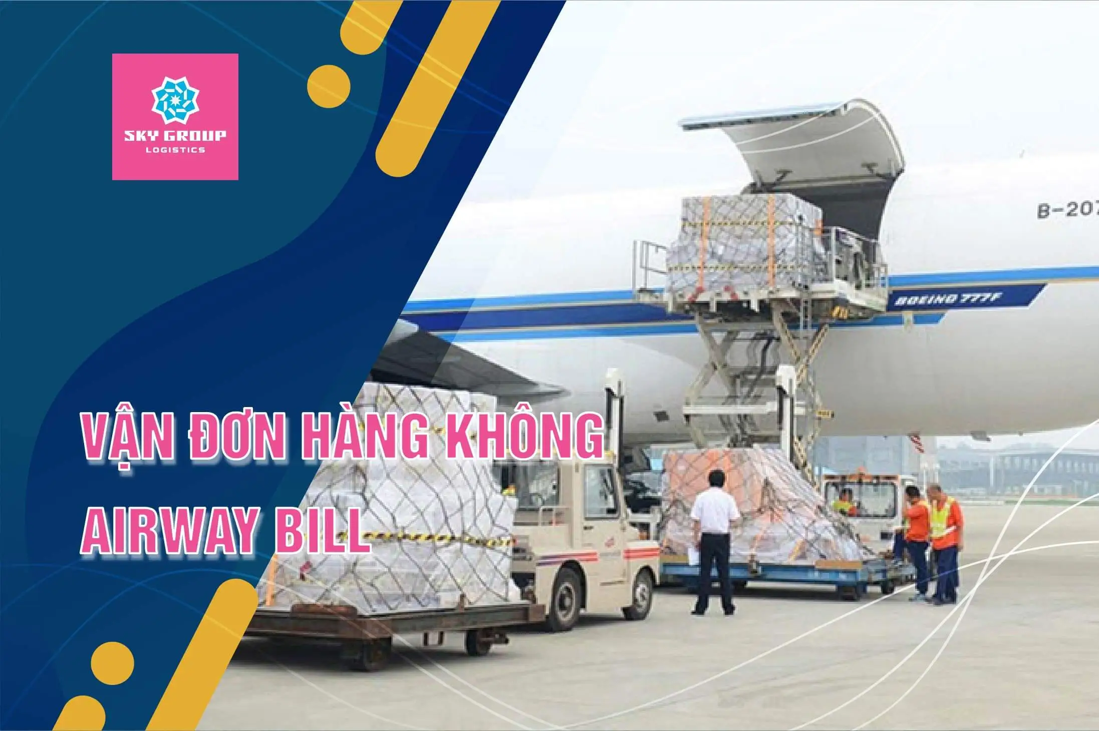 Vận đơn hàng không là chứng từ do người chuyên chở phát hành để xác nhận việc nhận lô hàng để vận chuyển bằng máy bay. Thuật ngữ này trong tiếng Anh là Air waybill, thường viết tắt là AWB.